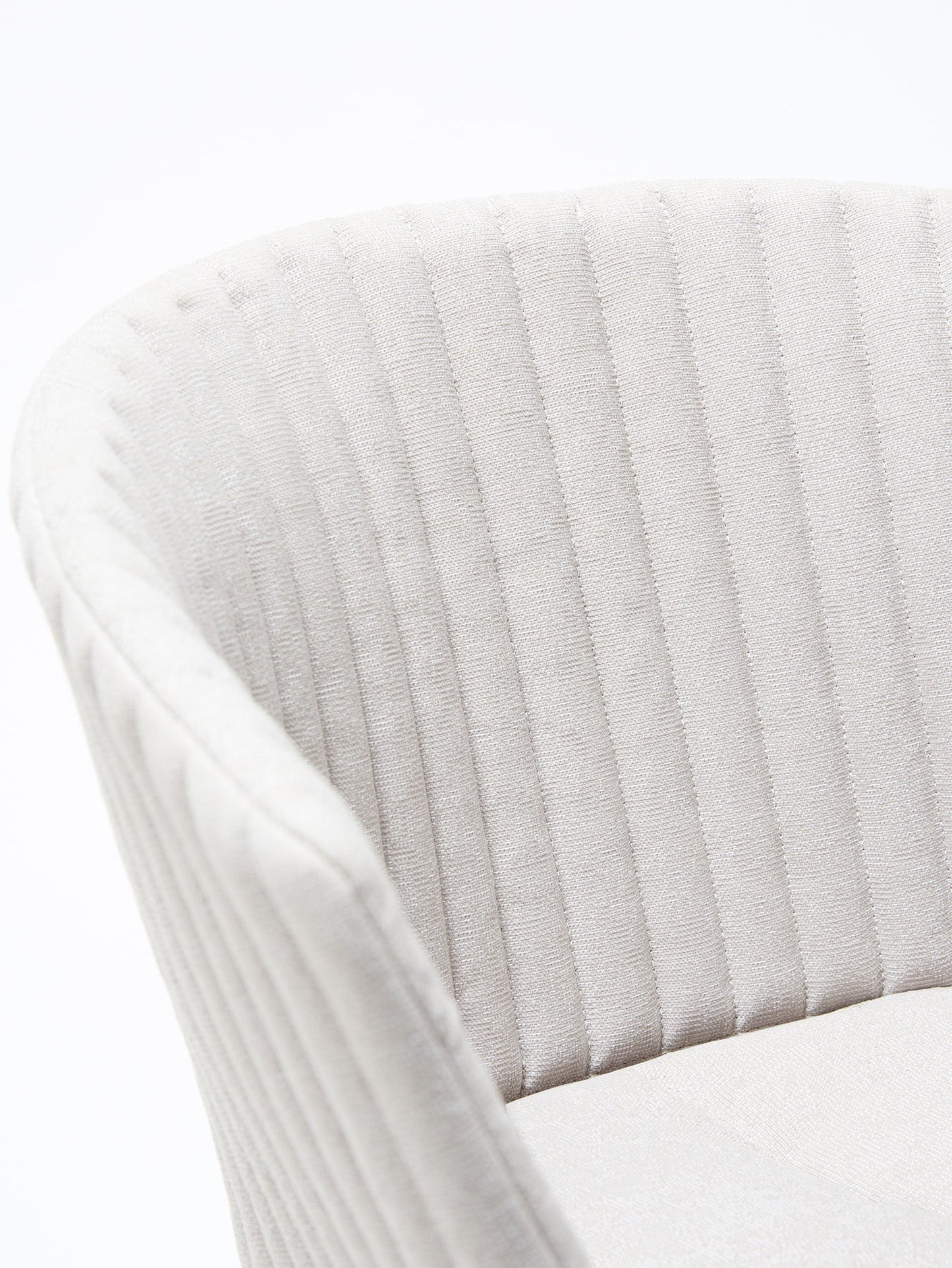 Ria Dining Armchair With Quilted Backrest - District Furniture