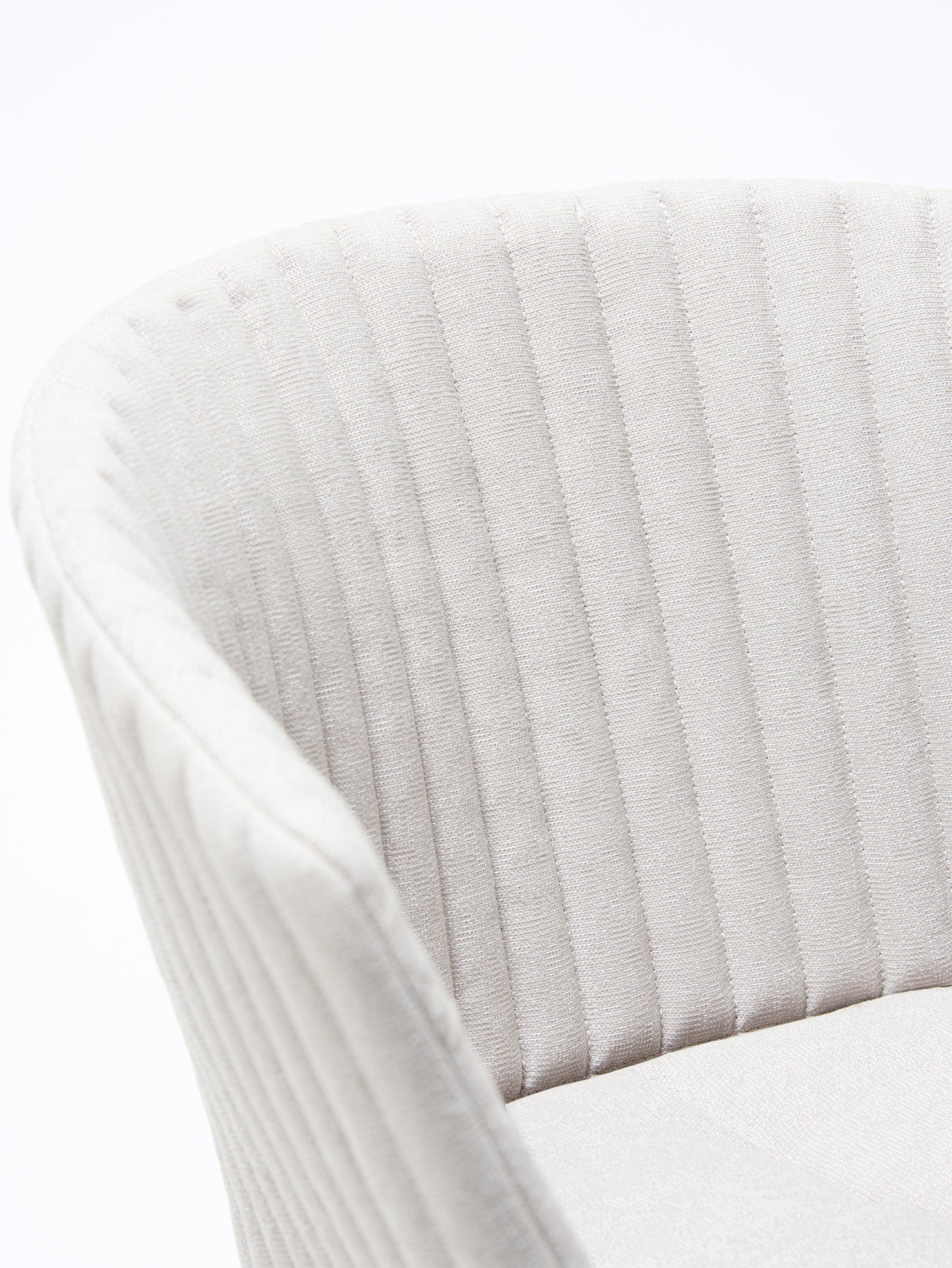 Ria Dining Armchair With Quilted Backrest - District Furniture