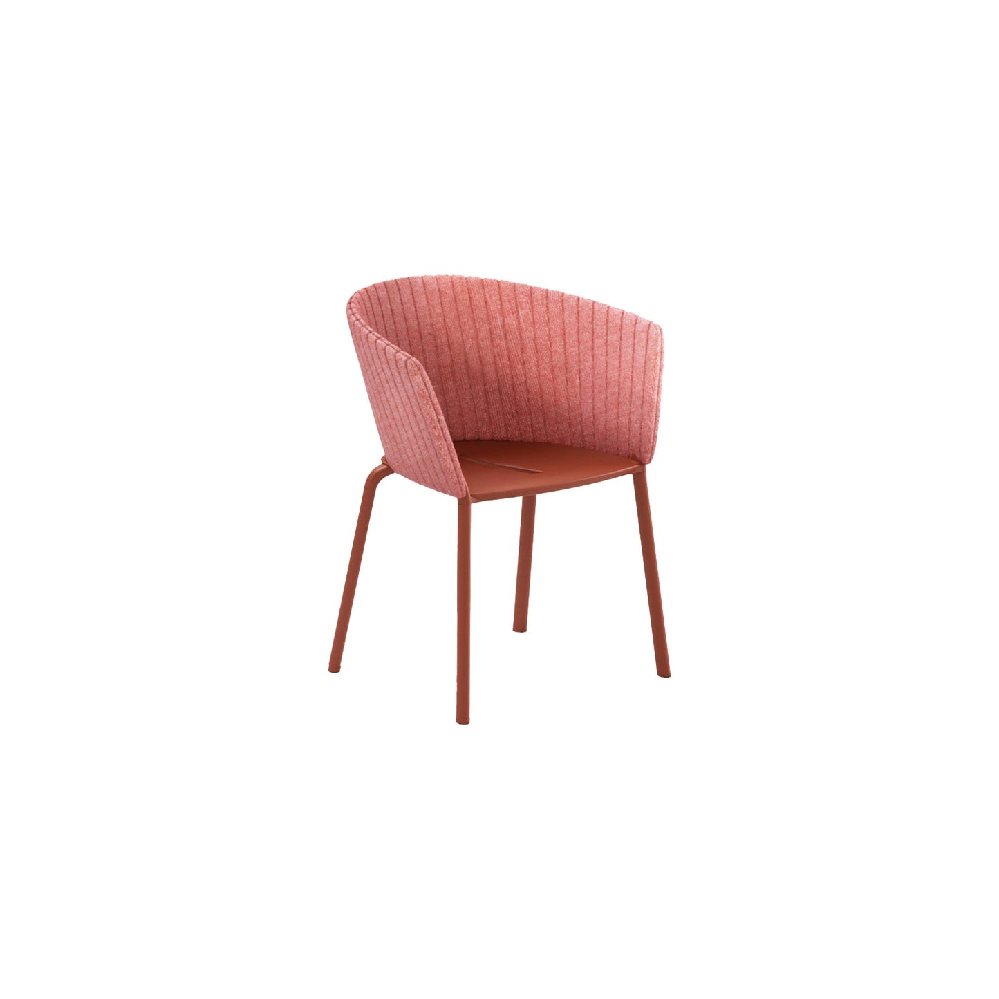Ria Dining Armchair With Quilted Backrest - District Furniture