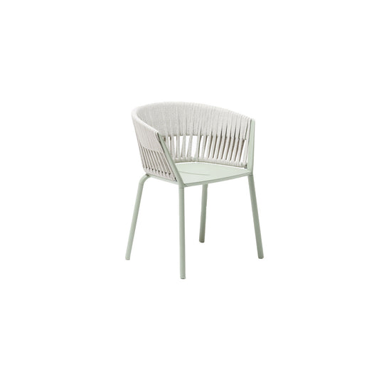 Ria Dining Armchair With Woven Rope - District Furniture
