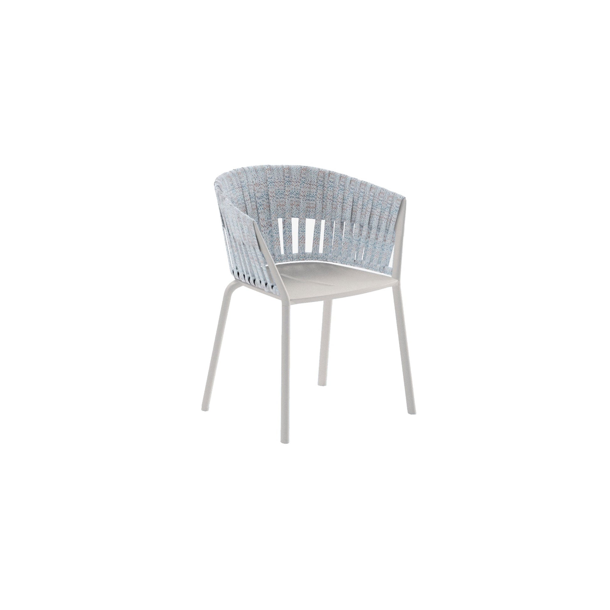 Ria Dining Armchair With Woven Rope - District Furniture