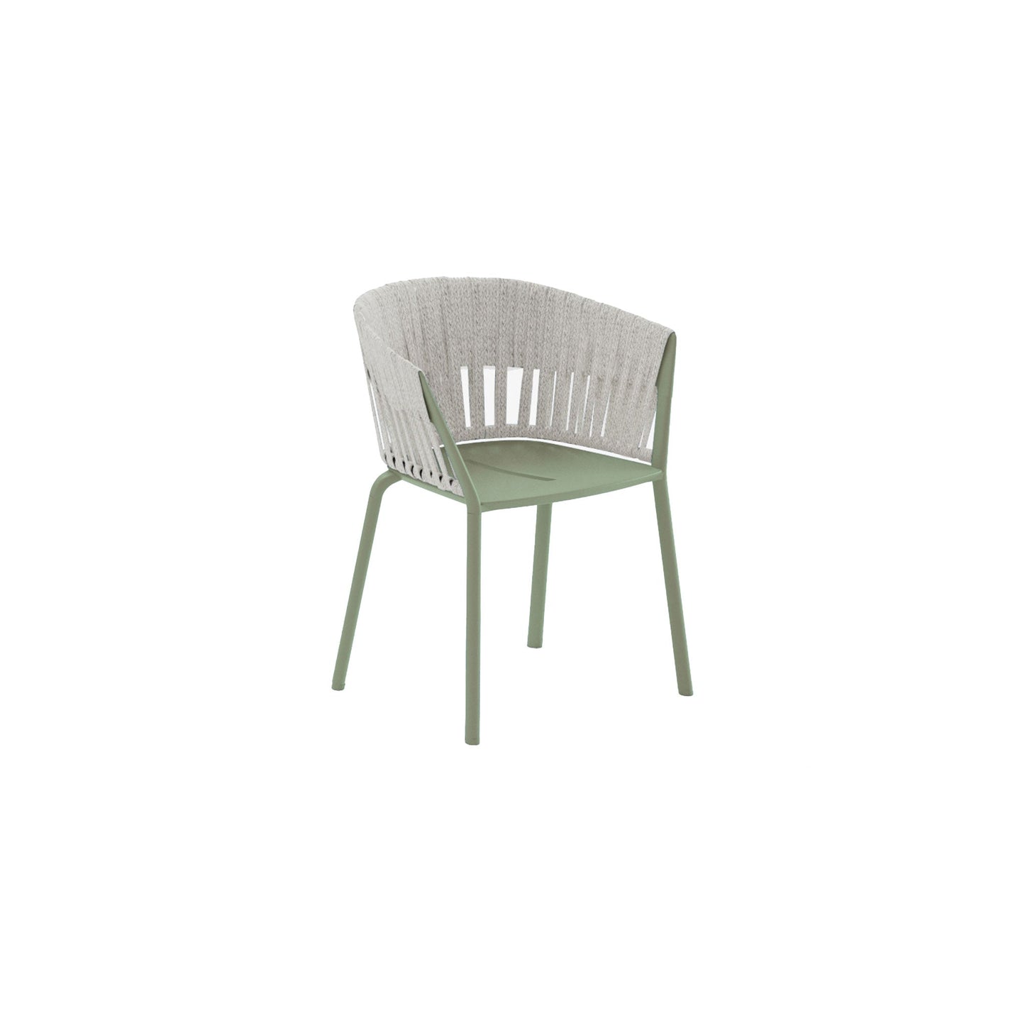 Ria Dining Armchair With Woven Rope - District Furniture