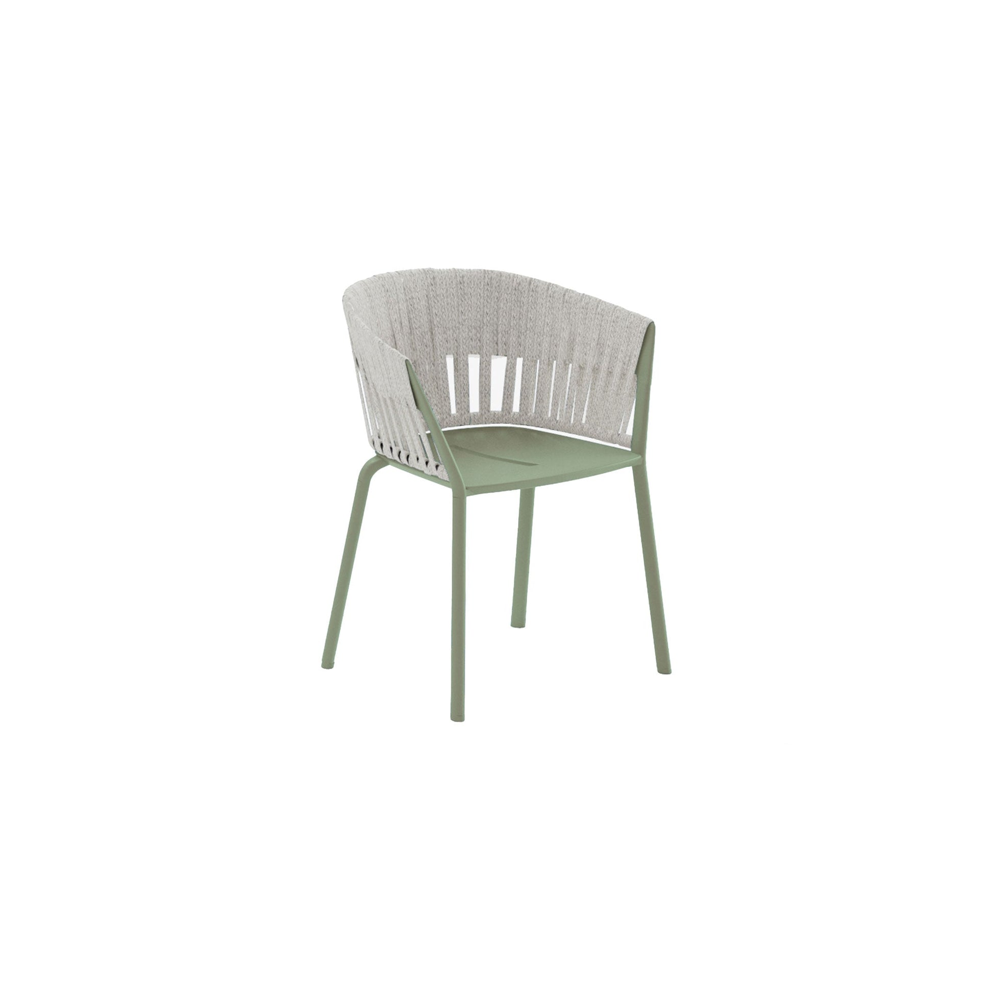 Ria Dining Armchair With Woven Rope - District Furniture