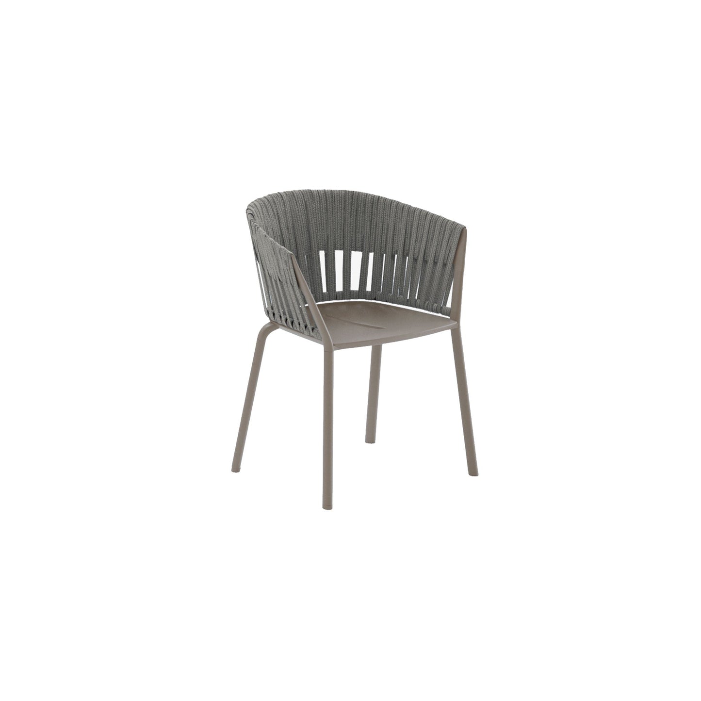 Ria Dining Armchair With Woven Rope - District Furniture