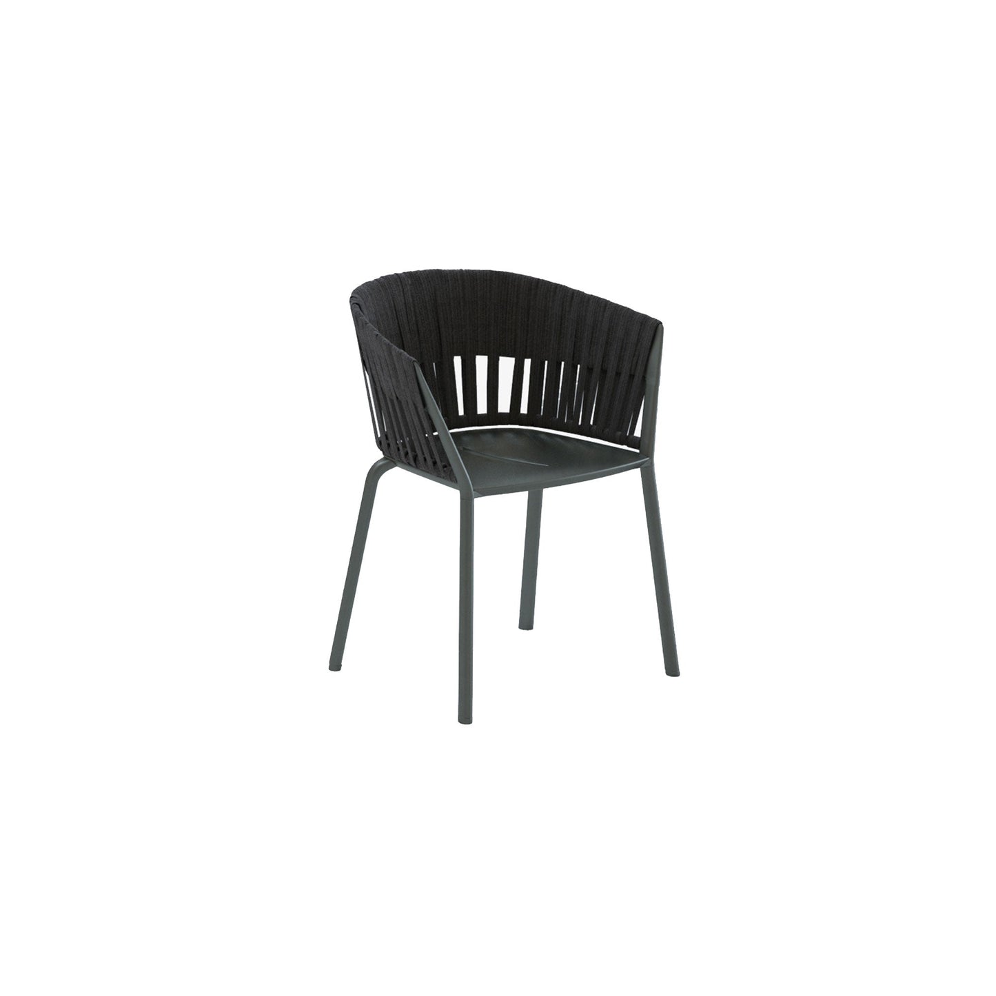 Ria Dining Armchair With Woven Rope - District Furniture