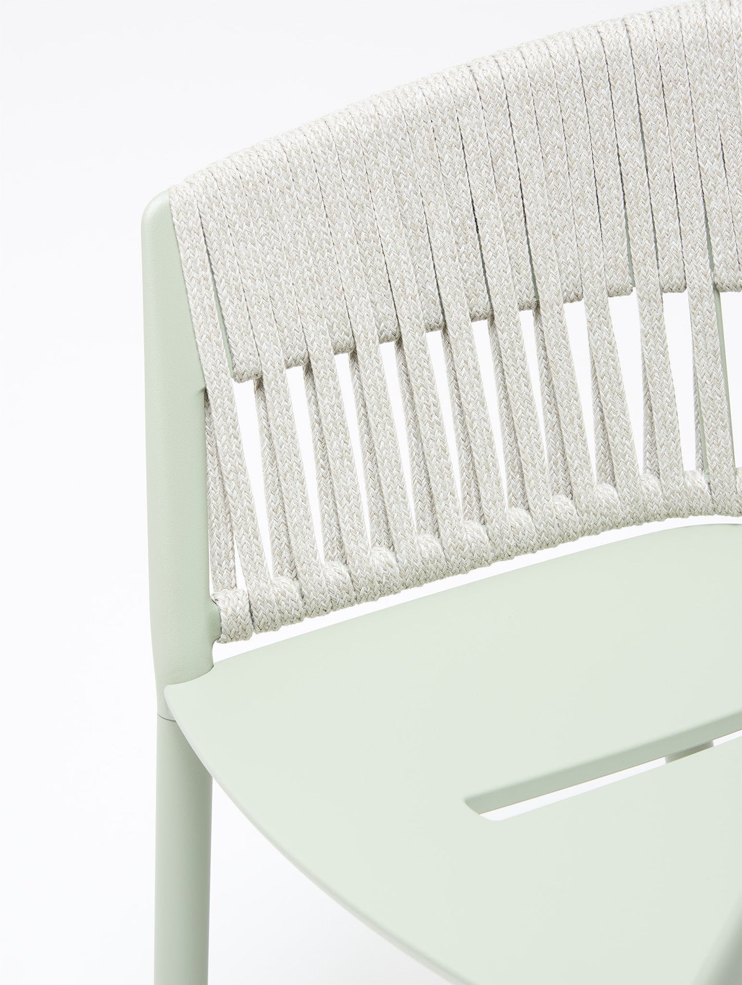 Ria Dining Armchair With Woven Rope - District Furniture