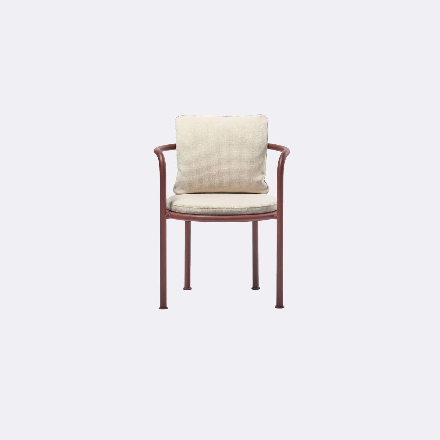 Roè Dining armchair with seat and backrest cushions - District Furniture
