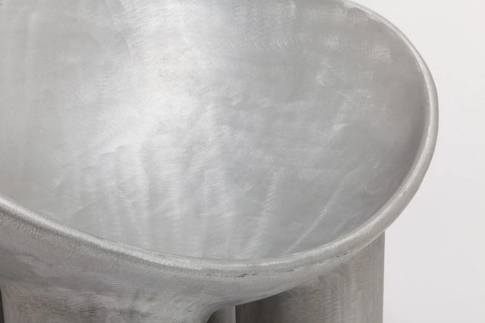 Roly-Poly Chair Aluminium - District Furniture