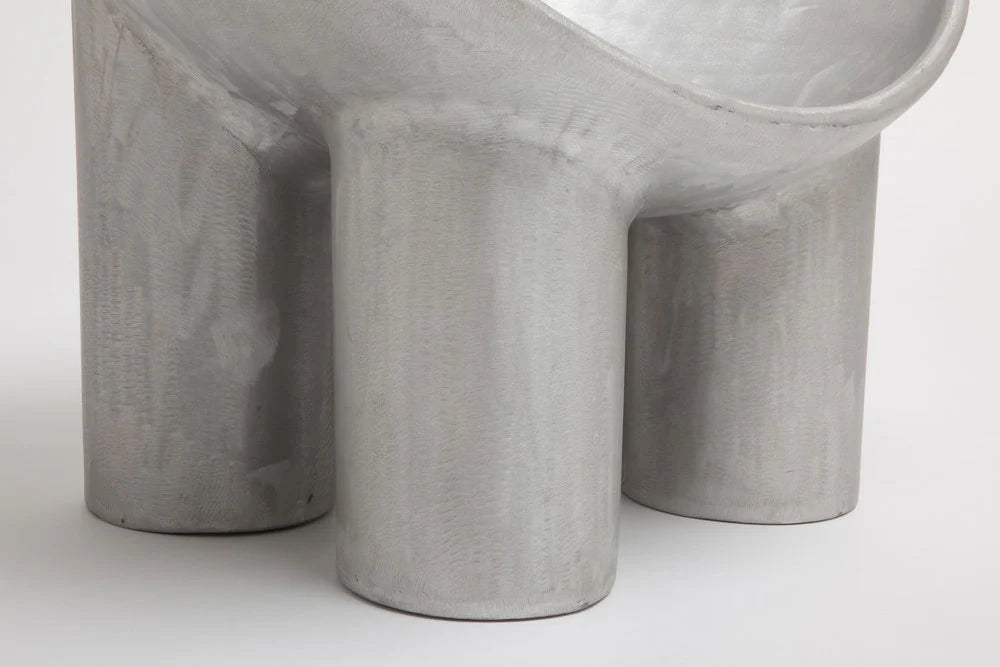 Roly-Poly Chair Aluminium - District Furniture