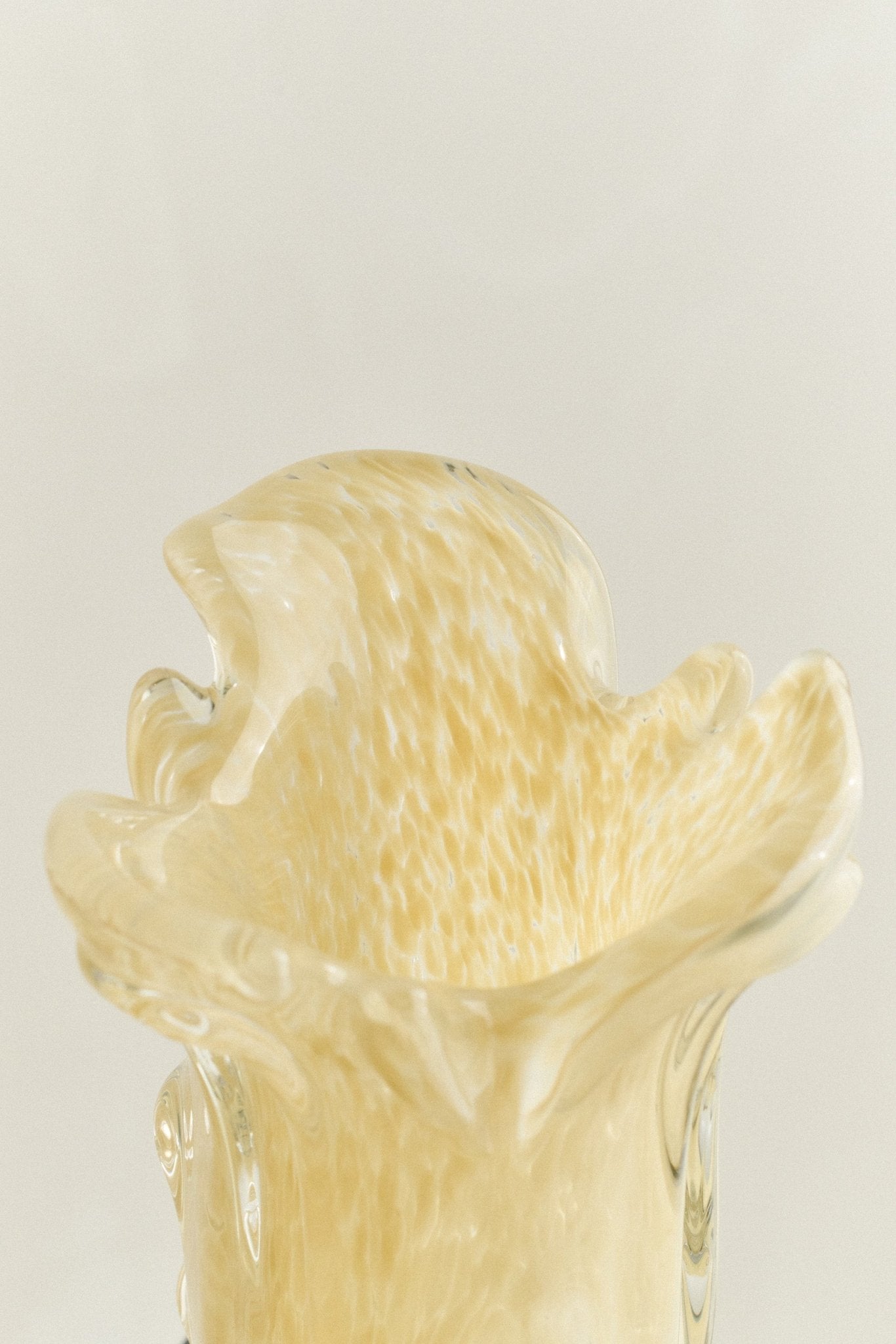 S.R. Vintage Drape Glass Vase - District Furniture