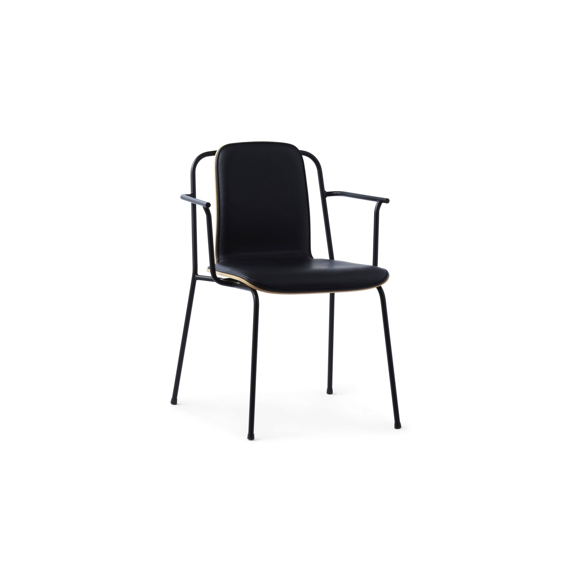 Studio Armchair Front Upholstery Steel - District Furniture
