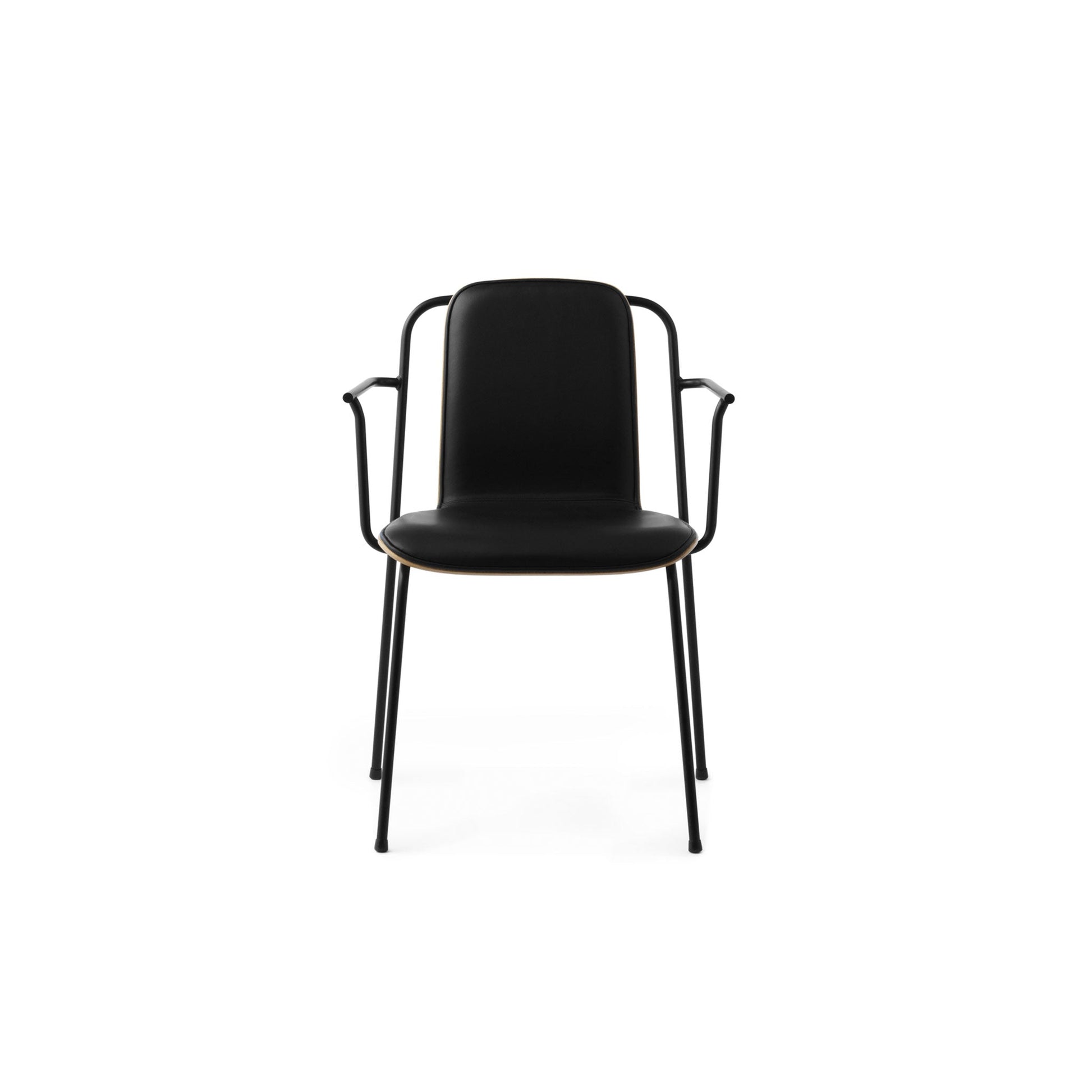 Studio Armchair Front Upholstery Steel - District Furniture