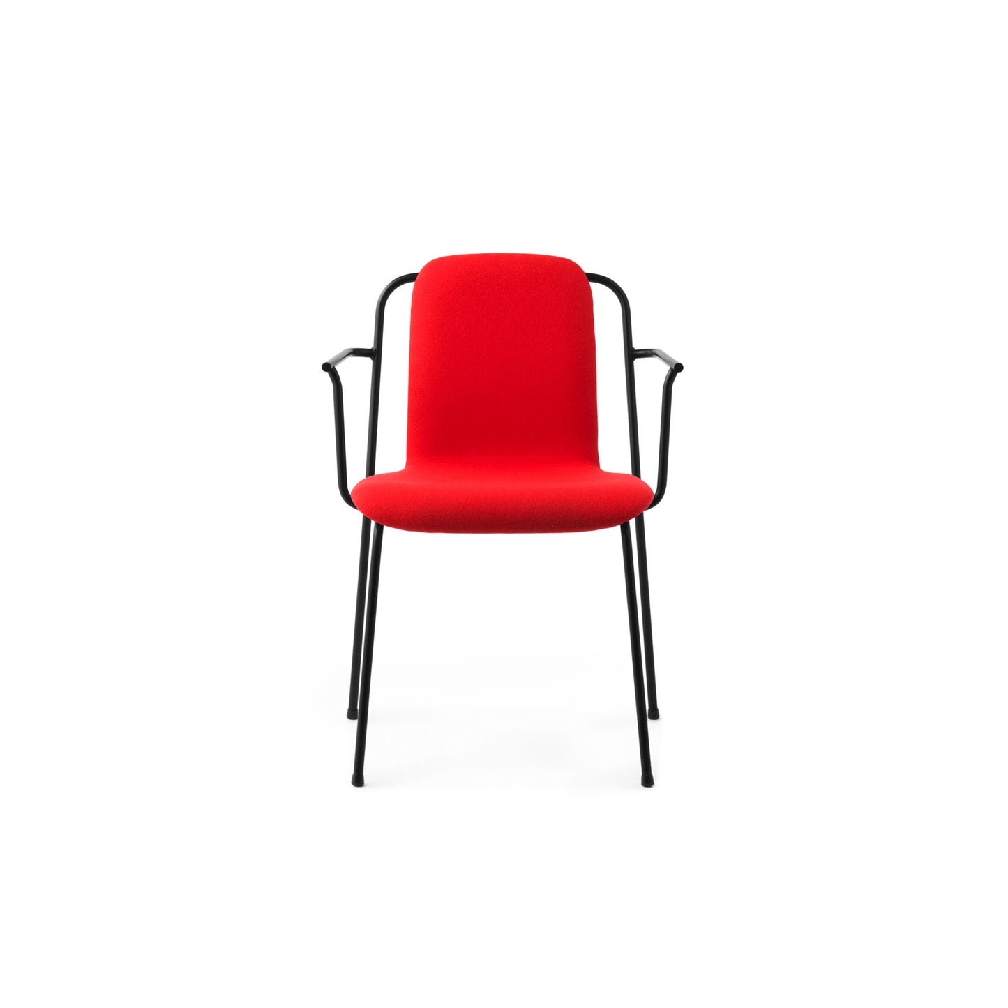 Studio Armchair Full Upholstery Steel - District Furniture