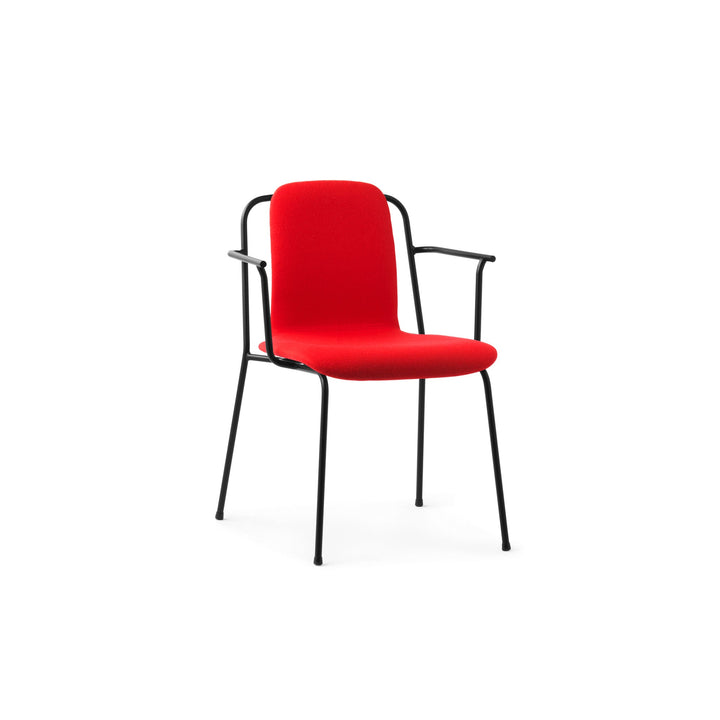 Studio Armchair Full Upholstery Steel - District Furniture