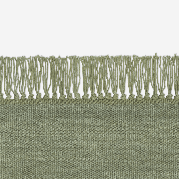 Vintage Coloured Fringes Rug - District Furniture
