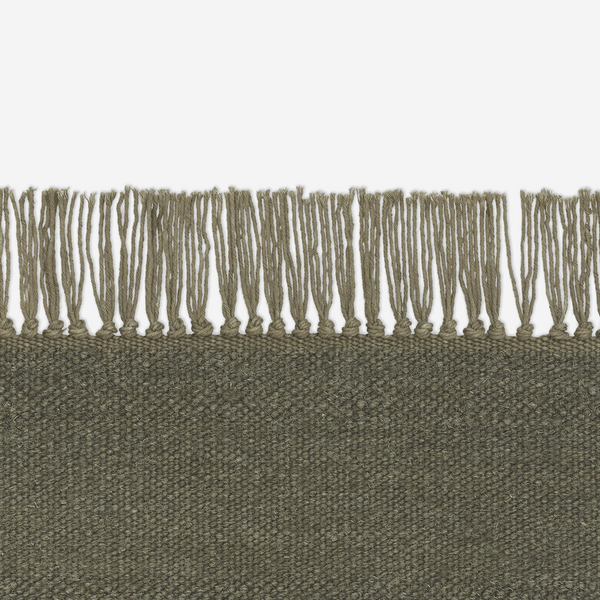 Vintage Coloured Fringes Rug - District Furniture