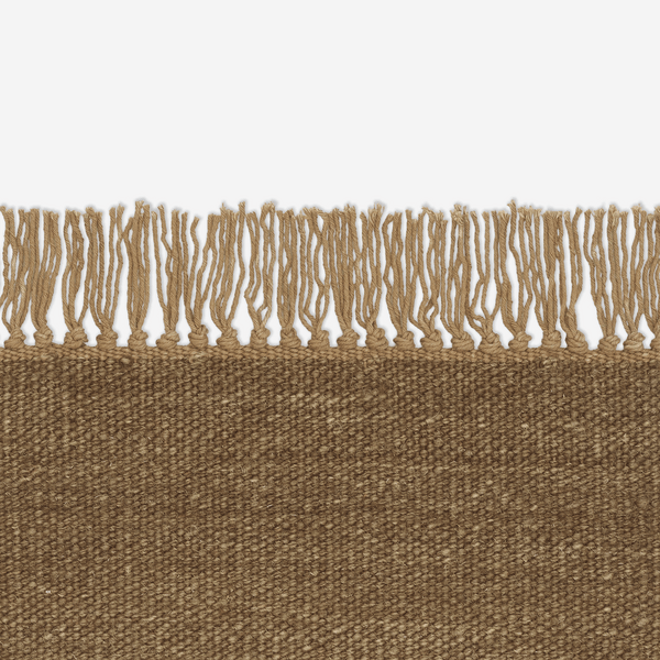 Vintage Coloured Fringes Rug - District Furniture