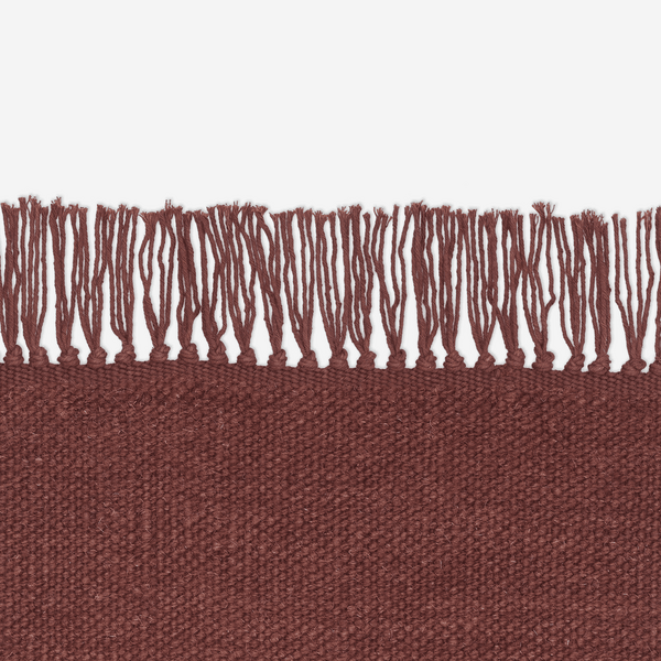 Vintage Coloured Fringes Rug - District Furniture