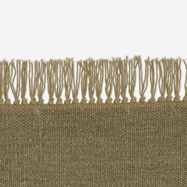 Vintage Coloured Fringes Rug - District Furniture
