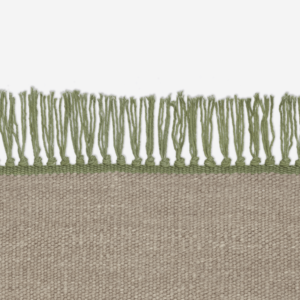 Vintage Cross Coloured Fringes Rug - District Furniture