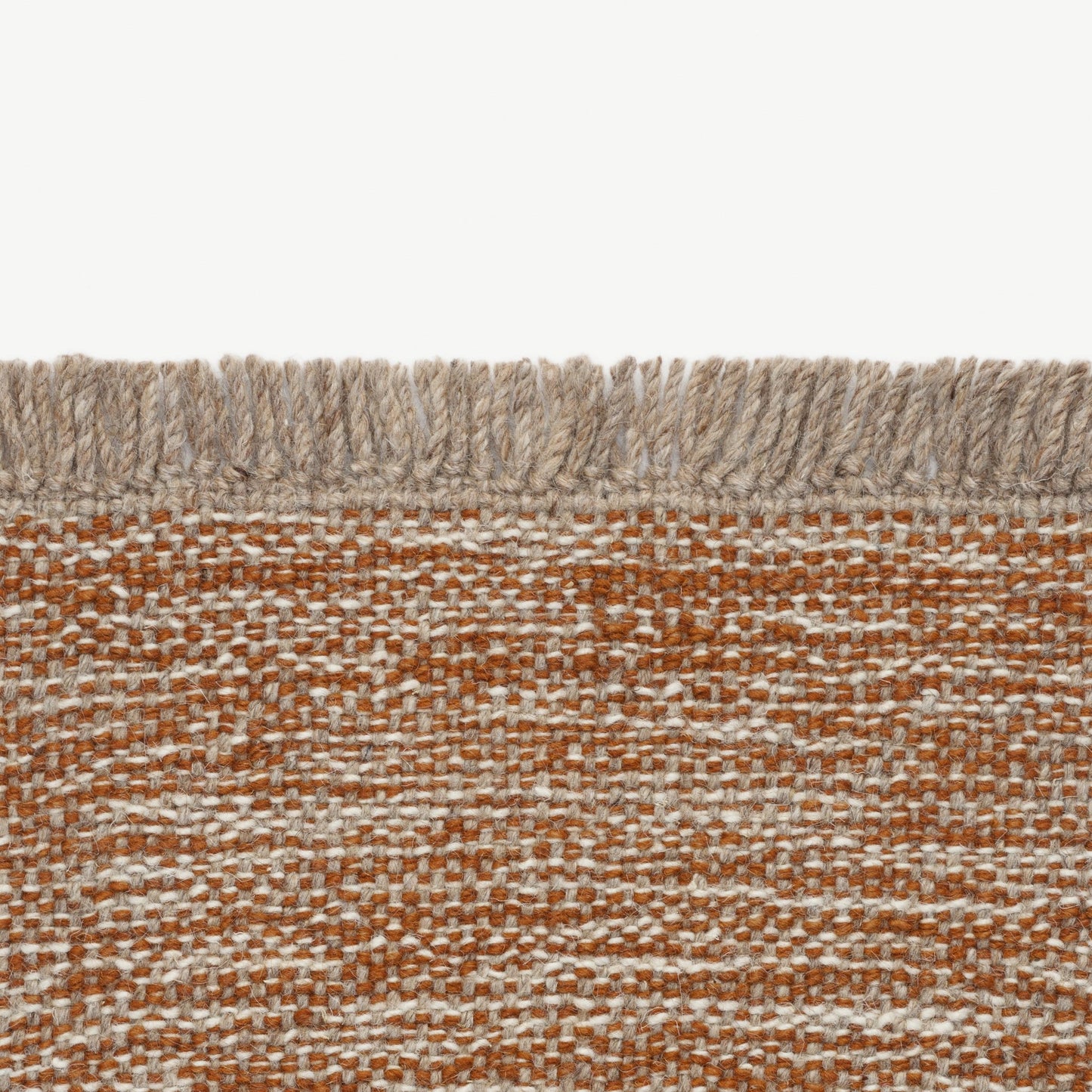 Yield Melange Naturally Coloured Fringes Rug - District Furniture