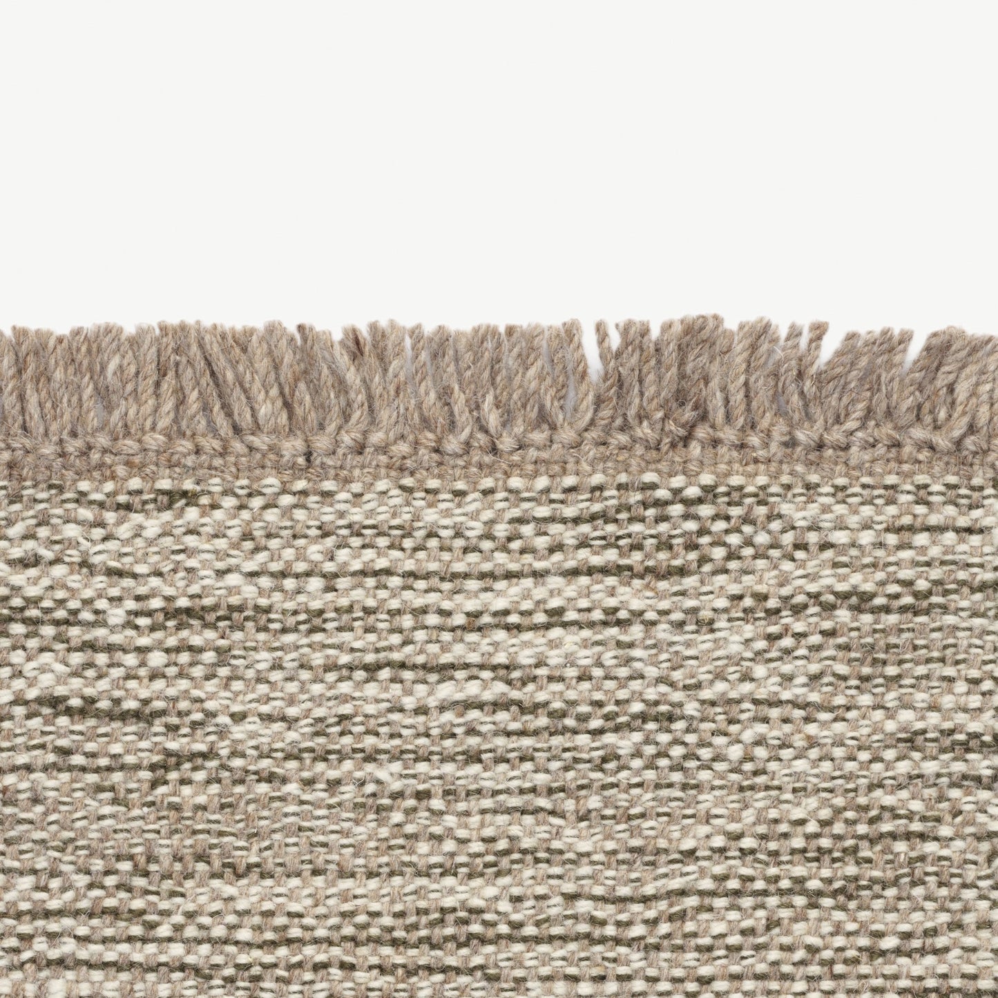 Yield Melange Naturally Coloured Fringes Rug - District Furniture