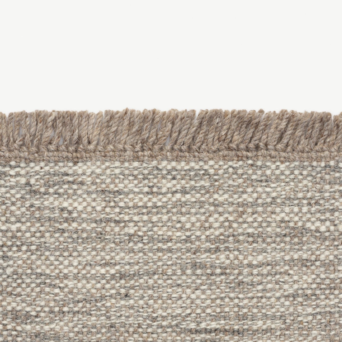 Yield Melange Naturally Coloured Fringes Rug - District Furniture