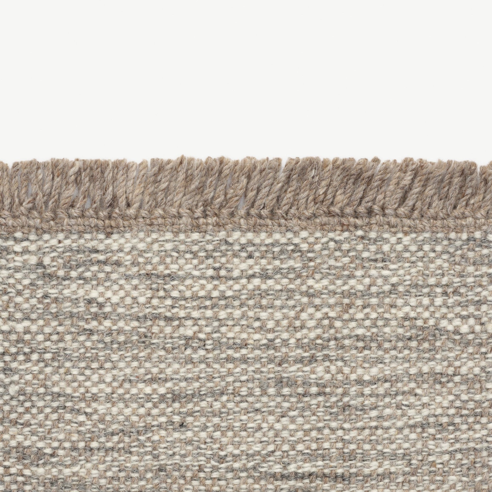 Yield Melange Naturally Coloured Fringes Rug - District Furniture