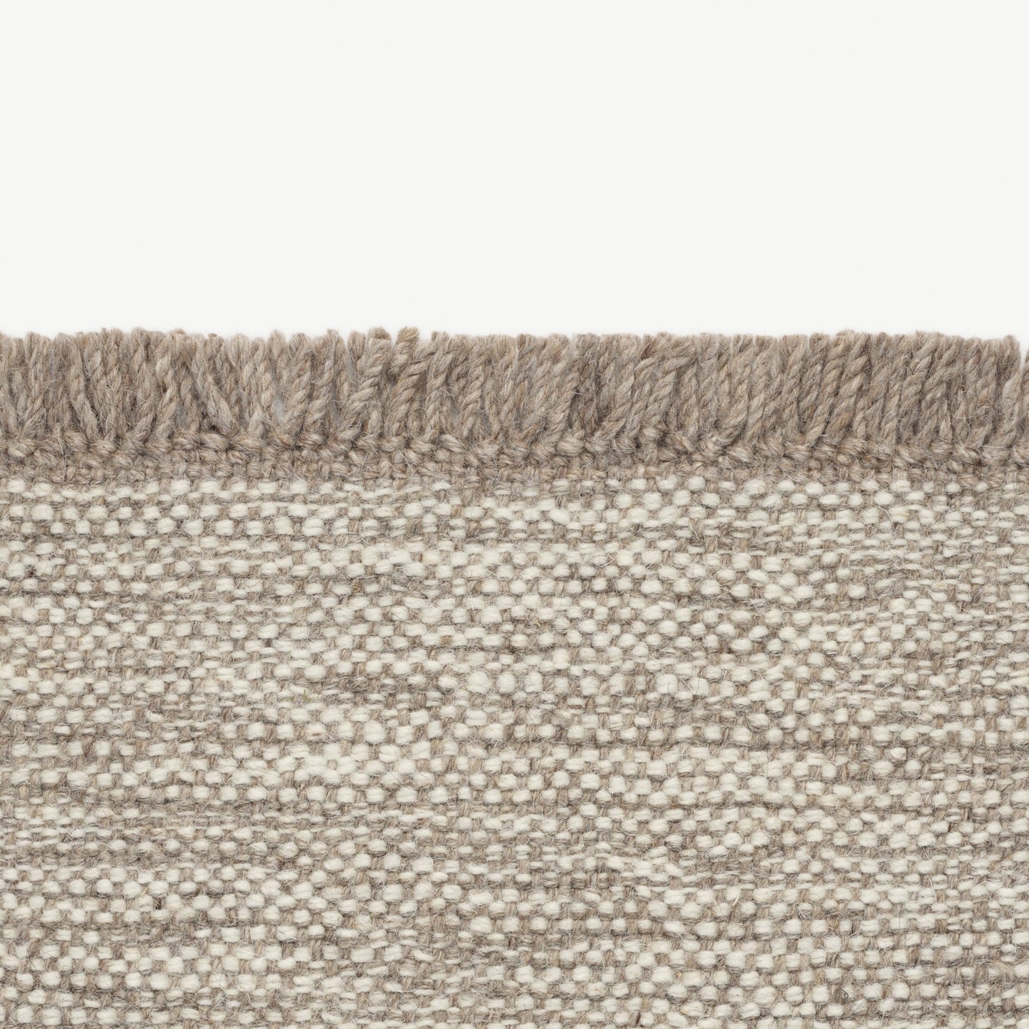 Yield Melange Naturally Coloured Fringes Rug - District Furniture