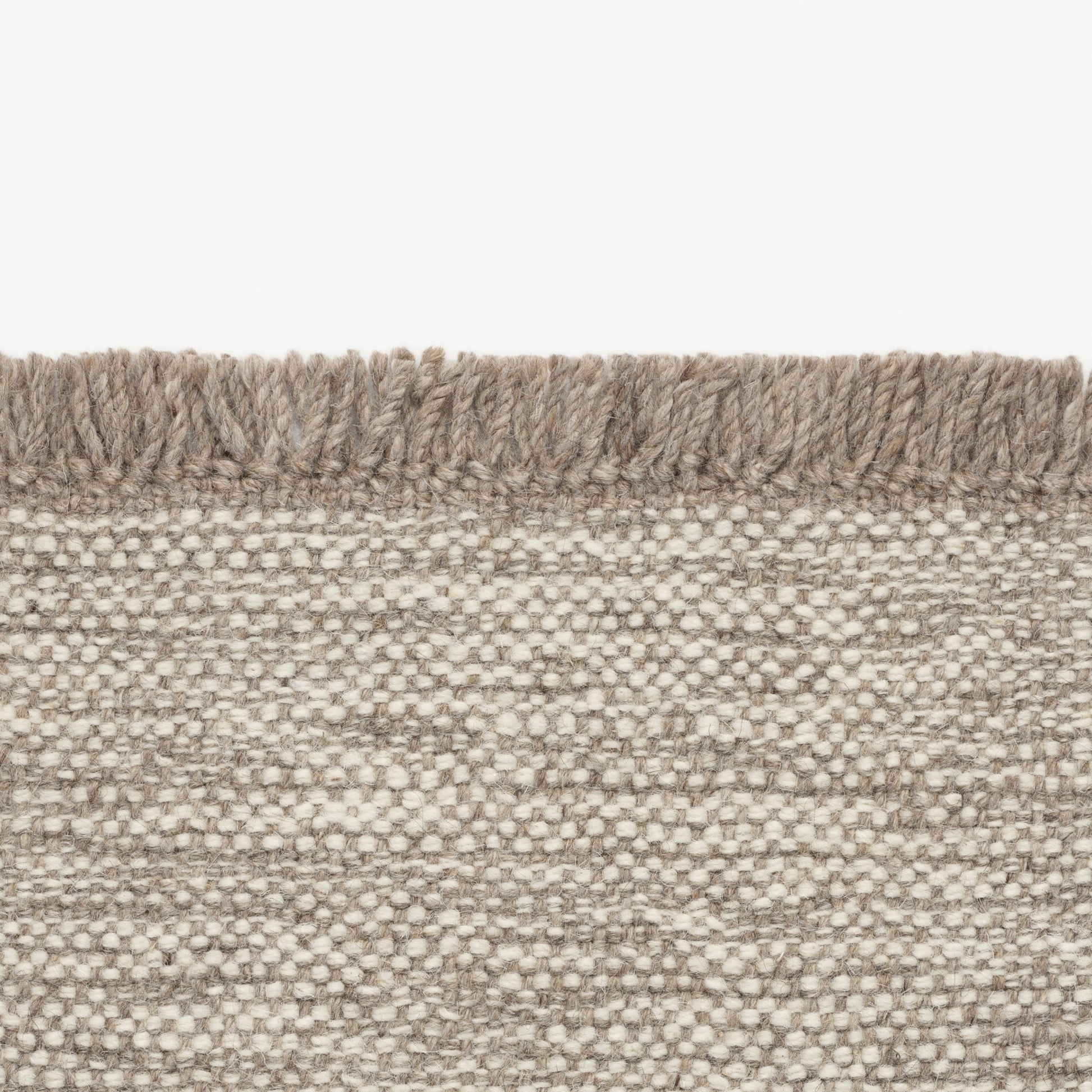 Yield Melange Naturally Coloured Fringes Rug - District Furniture